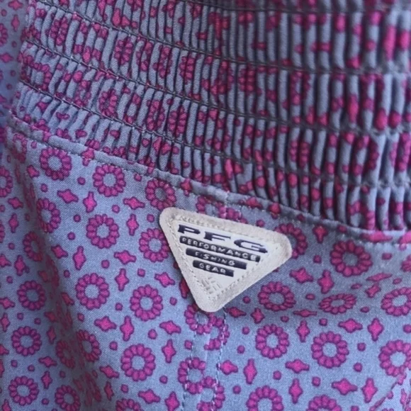 Columbia PFG Athleisure Fishing Sport Dress, Purple Ultra Lightweight Size Small - Picture 10 of 10